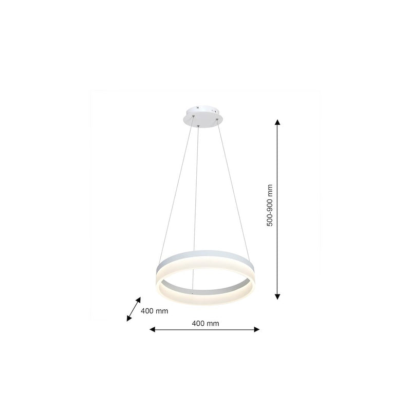 Milagro Ring pendant lamp LED