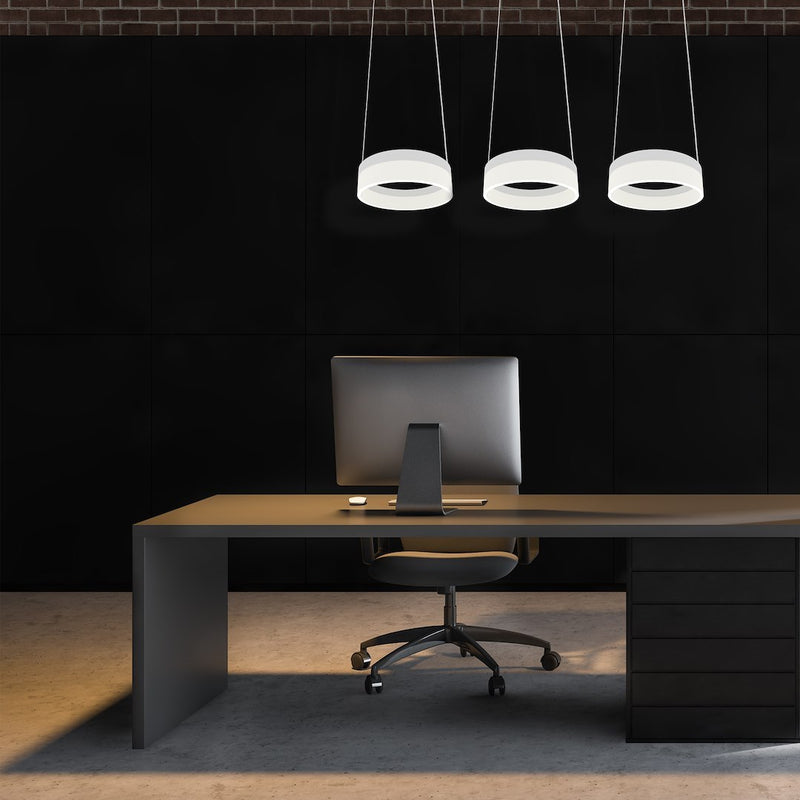 Milagro Ring pendant lamp LED