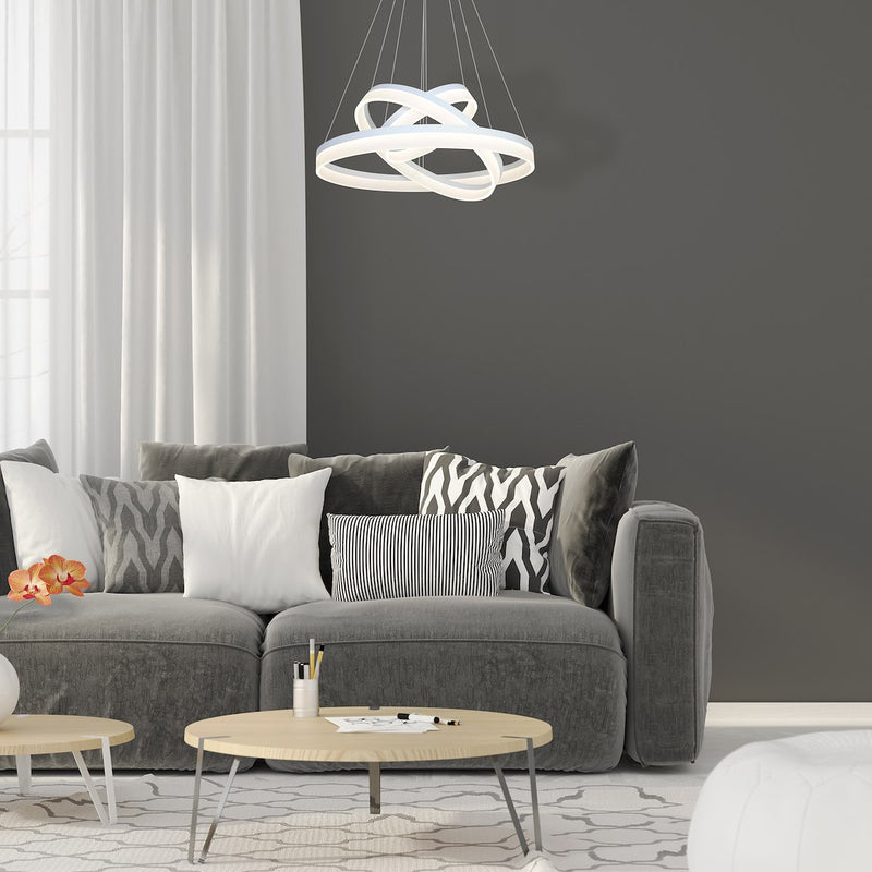 Milagro Ring pendant lamp LED