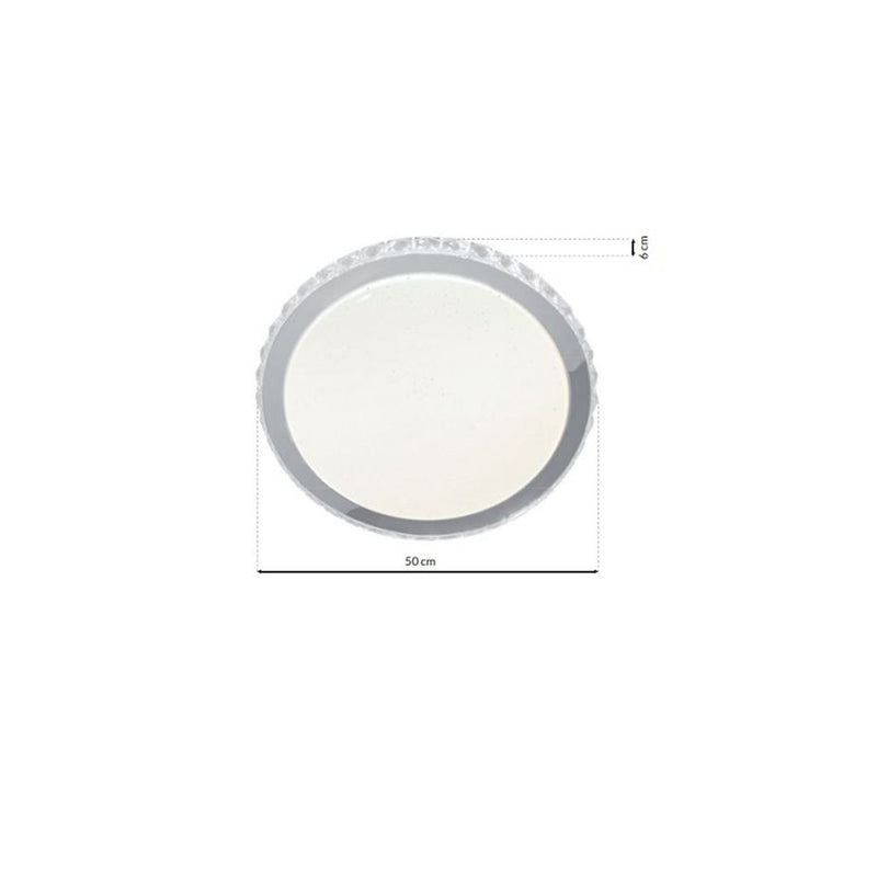 Milagro Layla flush mount ceiling lamp LED D 50cm