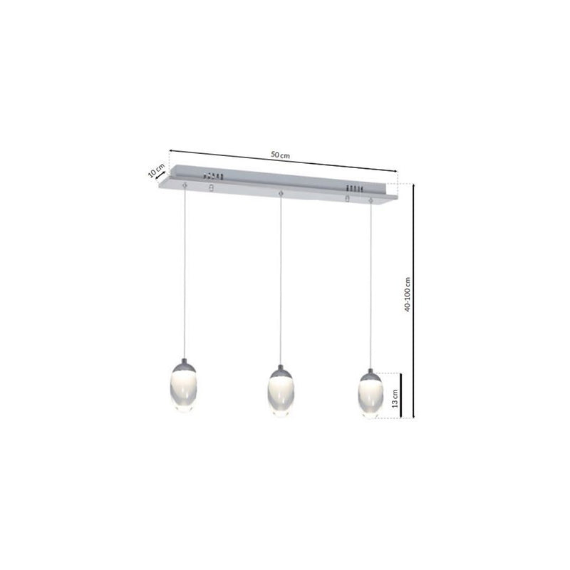 Milagro Ovo pendant lamp LED