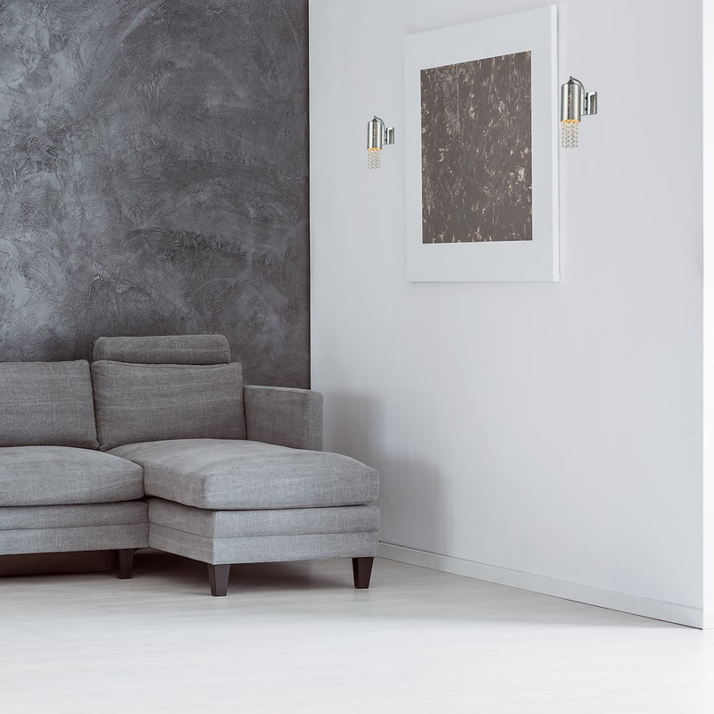 Milagro Moonlight wall sconce lamp E14 H 25cm