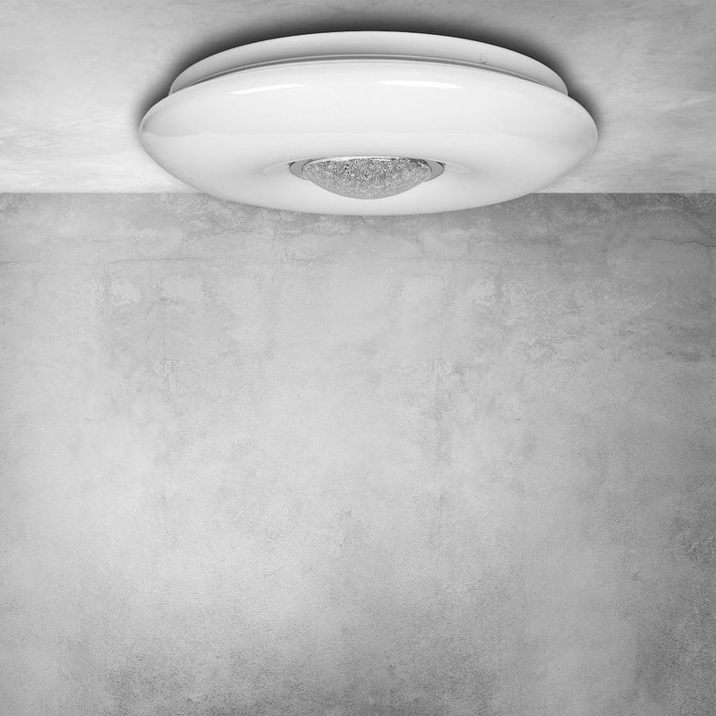Milagro Plates flush mount ceiling lamp LED H 6cm