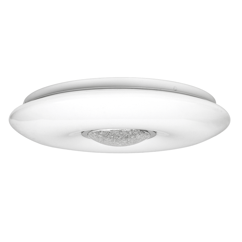 Milagro Plates flush mount ceiling lamp LED H 6cm