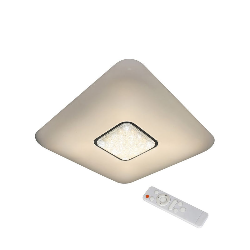 Milagro Plates flush mount ceiling lamp LED H 7cm