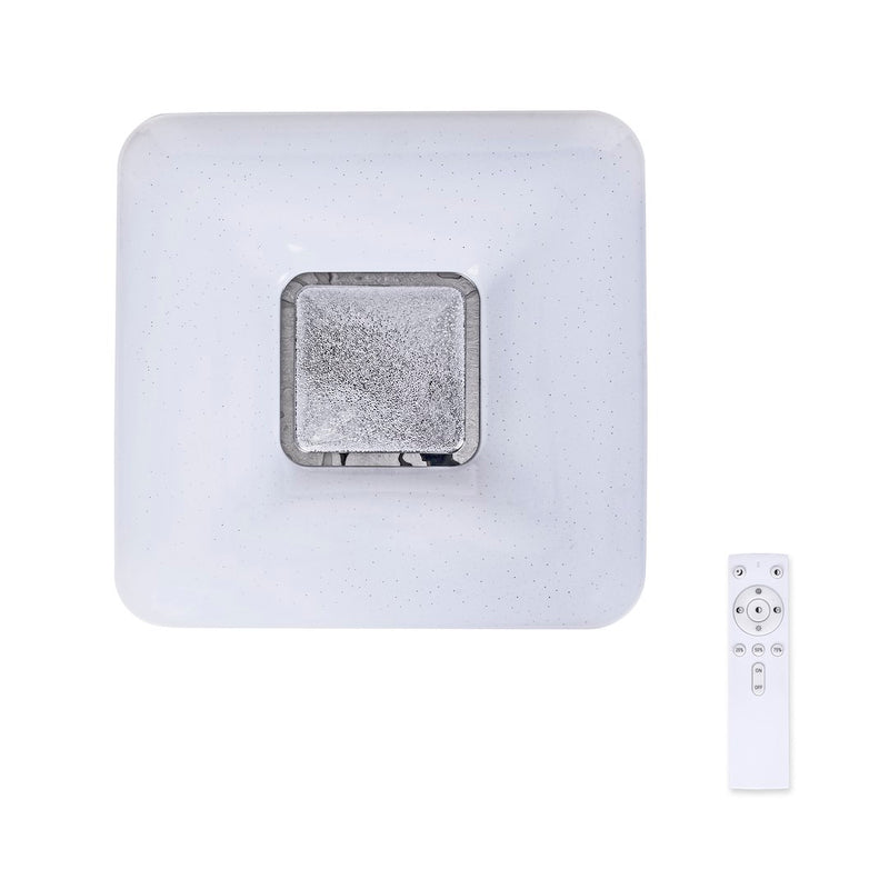 Milagro Plates flush mount ceiling lamp LED H 7cm