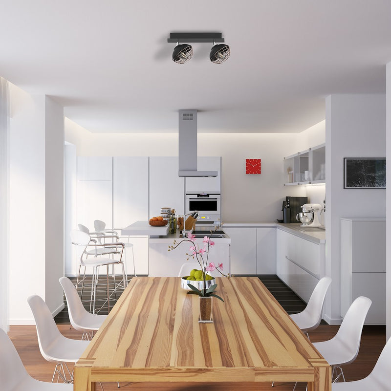 Milagro Logan ceiling lamp E14 H 13cm