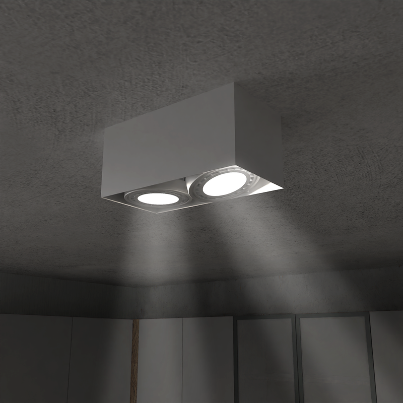 Milagro Beach ceiling spotlight GU10 H 13cm