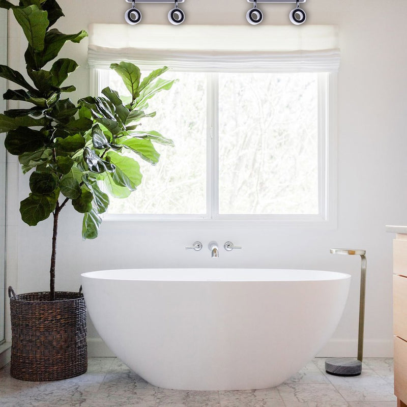 Milagro Salt ceiling lamp LED H 14cm