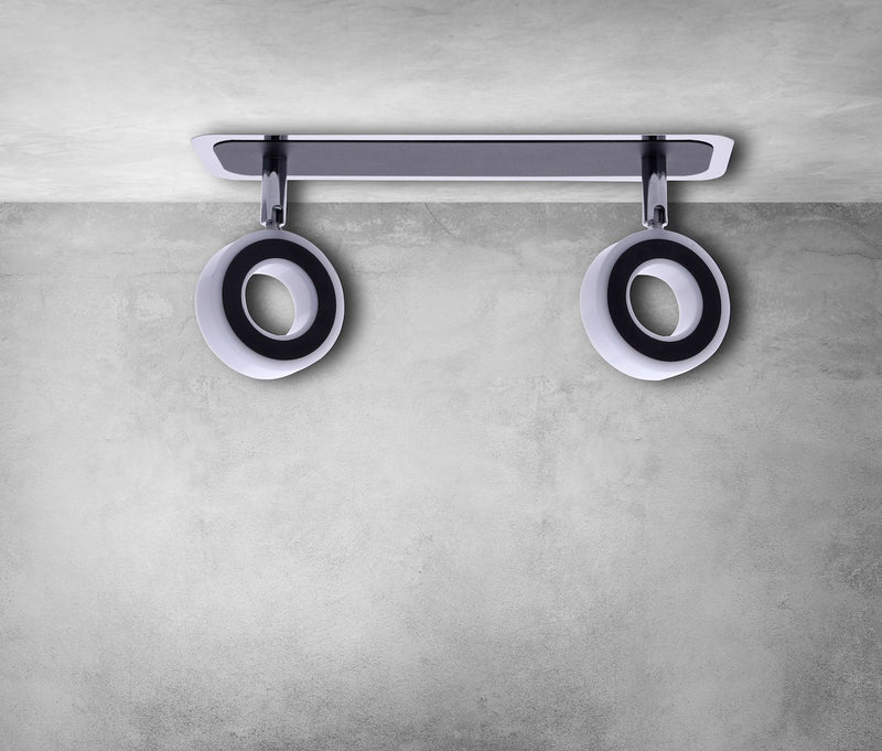 Milagro Salt ceiling lamp LED H 14cm