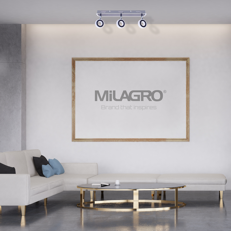 Milagro Salt ceiling lamp LED H 14cm