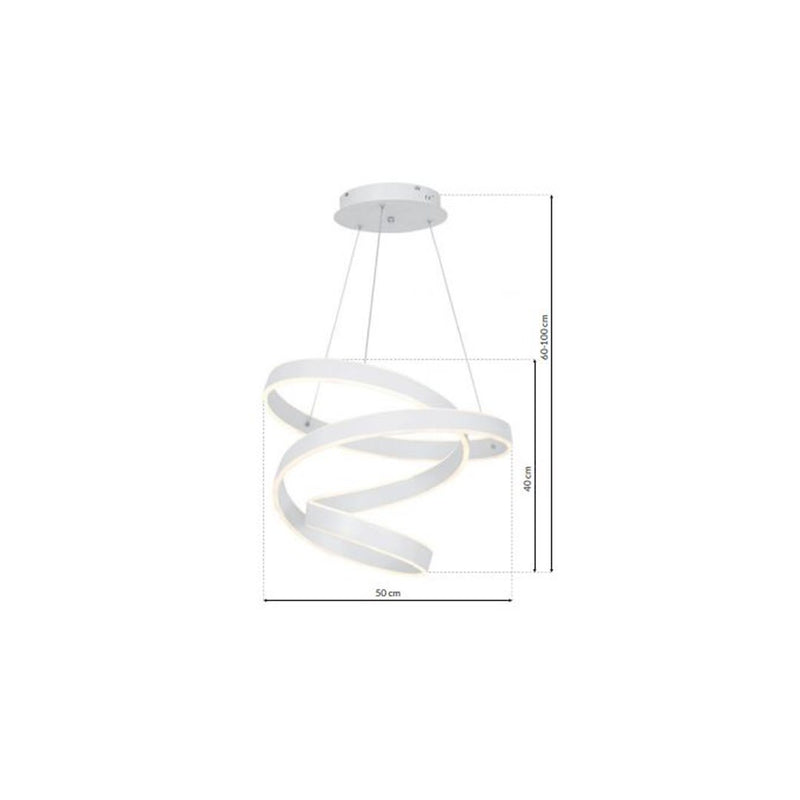 Milagro Hanging Led pendant lamp LED