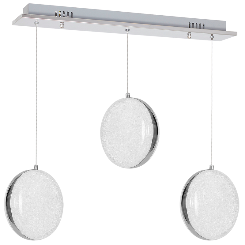 Milagro Lyre pendant lamp LED