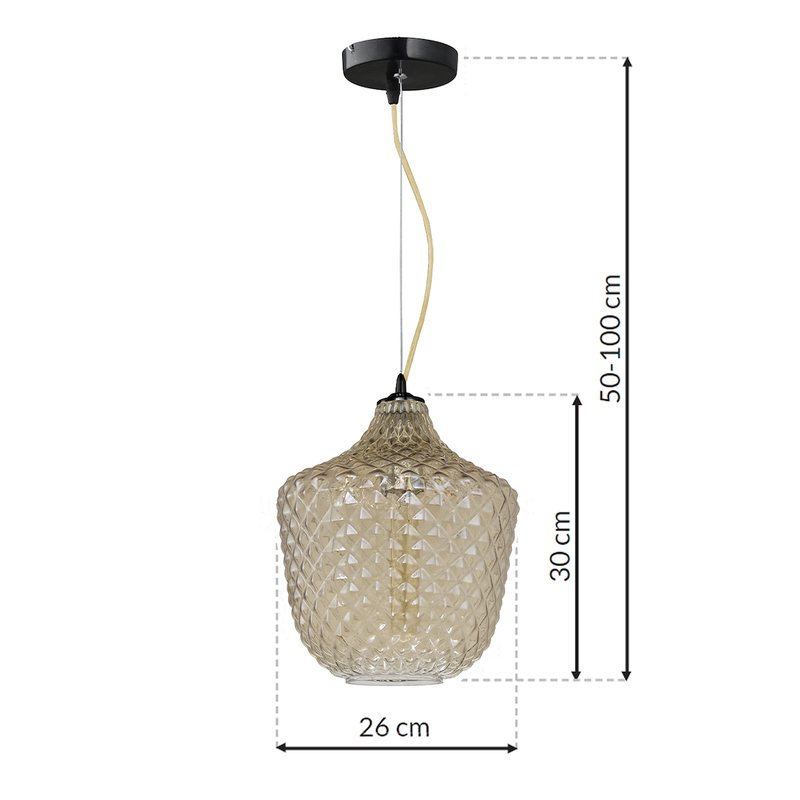 Milagro pendant lamp E27