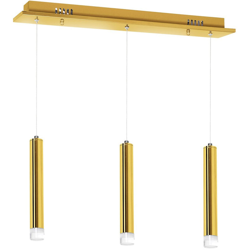 Milagro Goldie pendant lamp LED