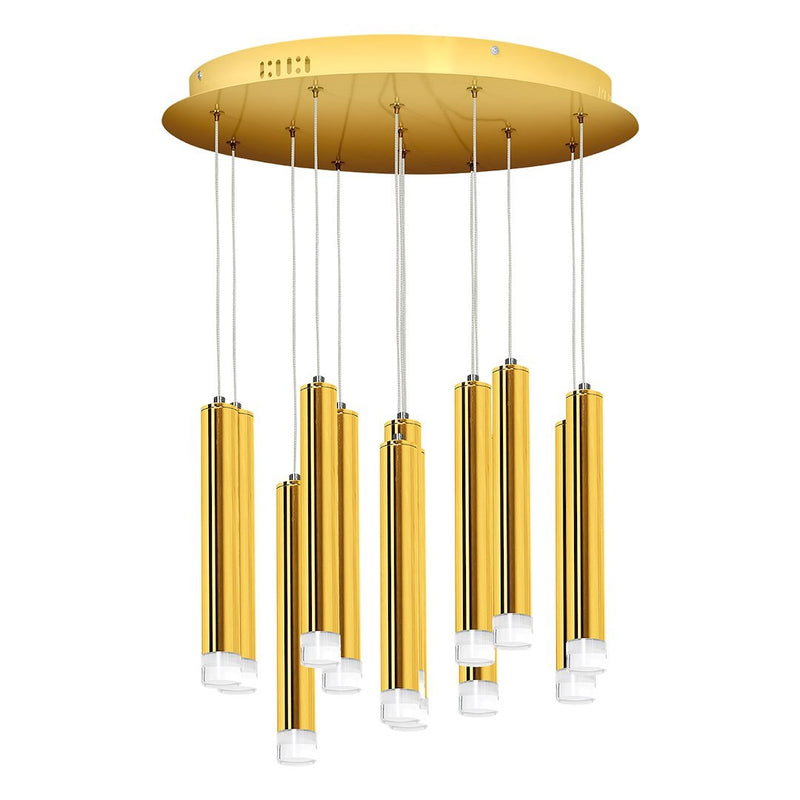 Milagro Goldie pendant lamp LED