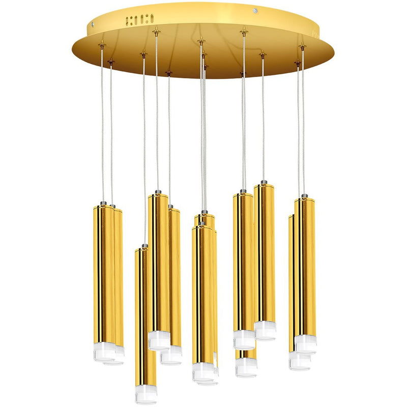 Milagro Goldie pendant lamp LED