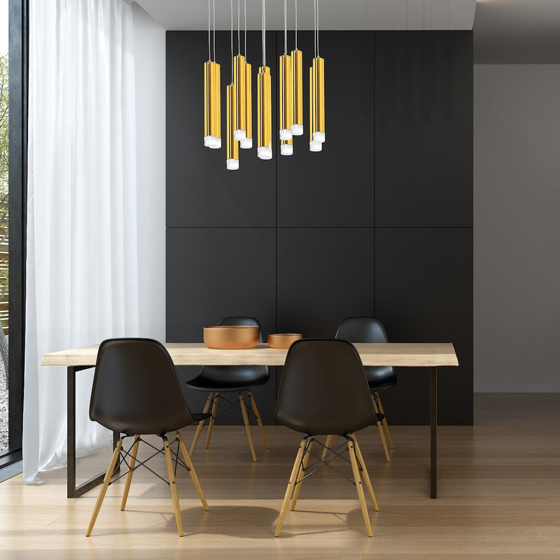 Milagro Goldie pendant lamp LED