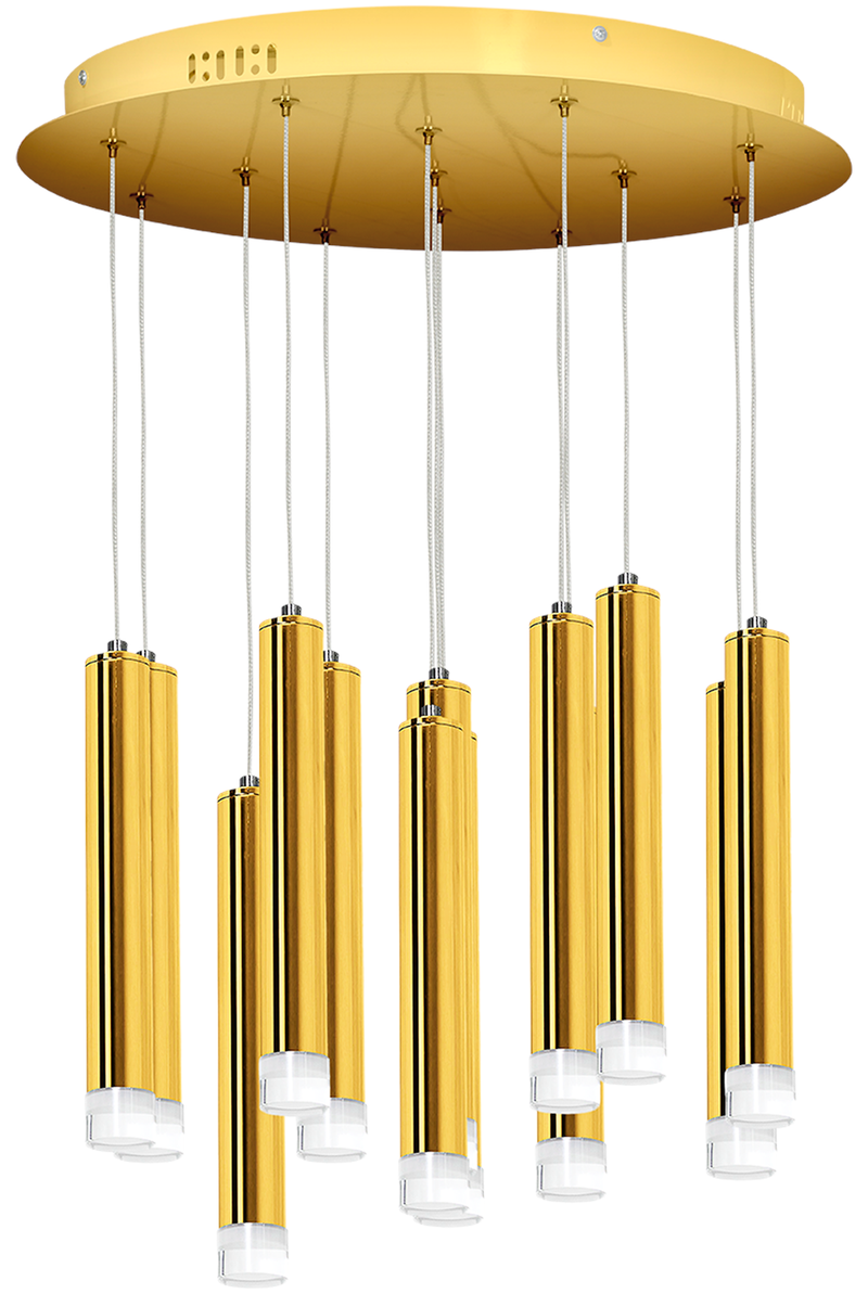 Milagro Goldie pendant lamp LED