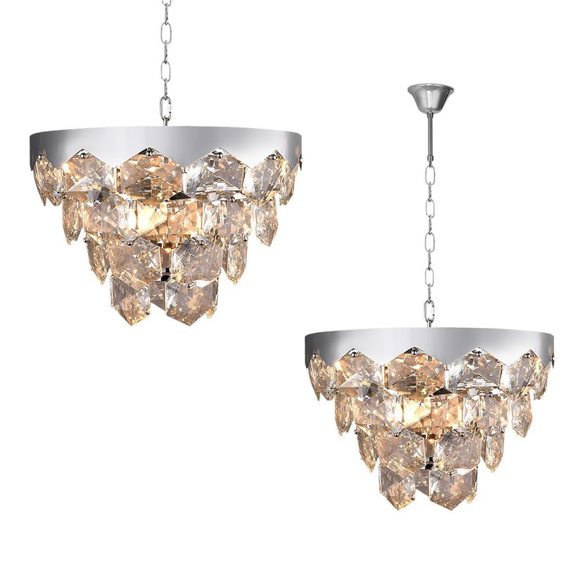 Milagro Crystal pendant lamp E14