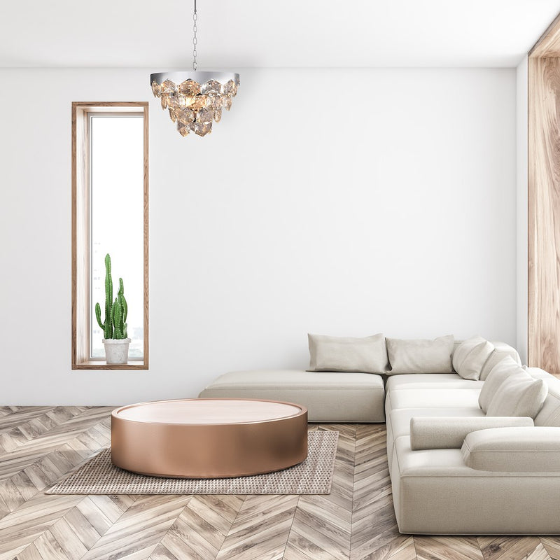 Milagro Crystal pendant lamp E14