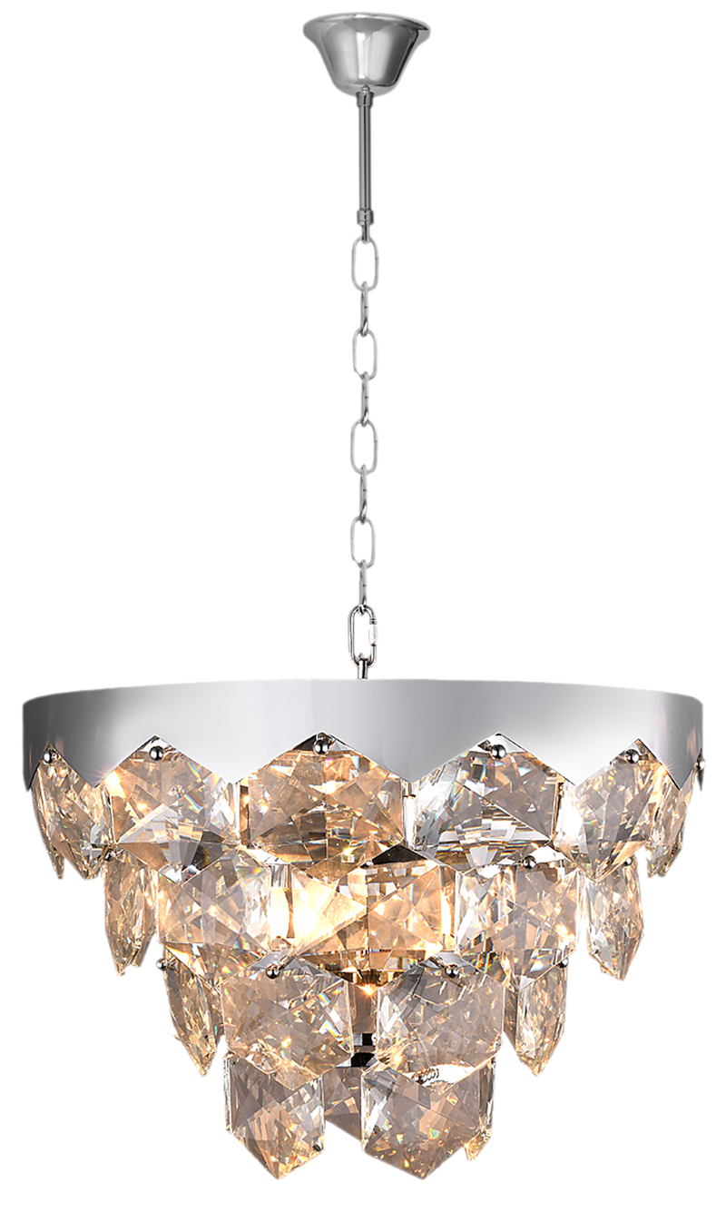Milagro Crystal pendant lamp E14