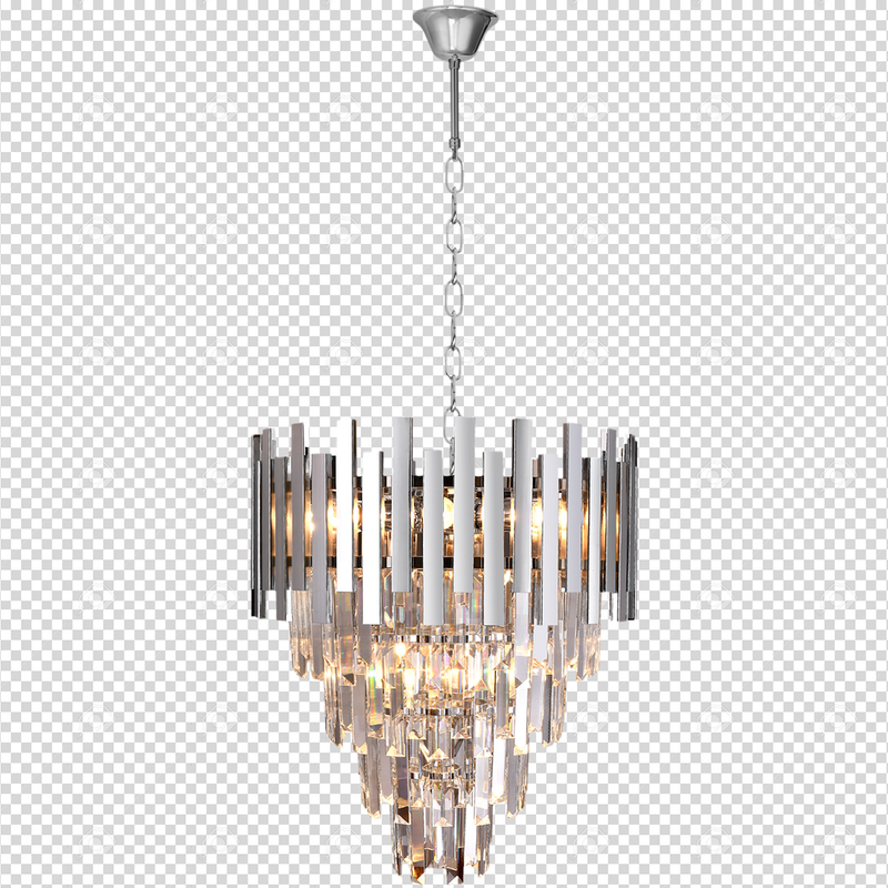 Milagro Aspen chandelier E14 H 50cm