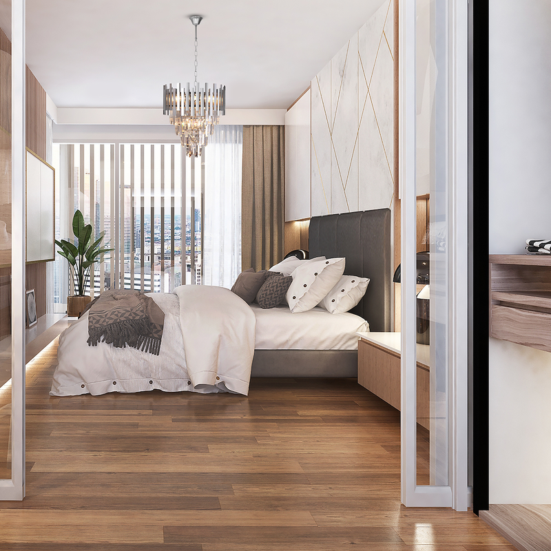 Milagro Aspen chandelier E14 H 50cm