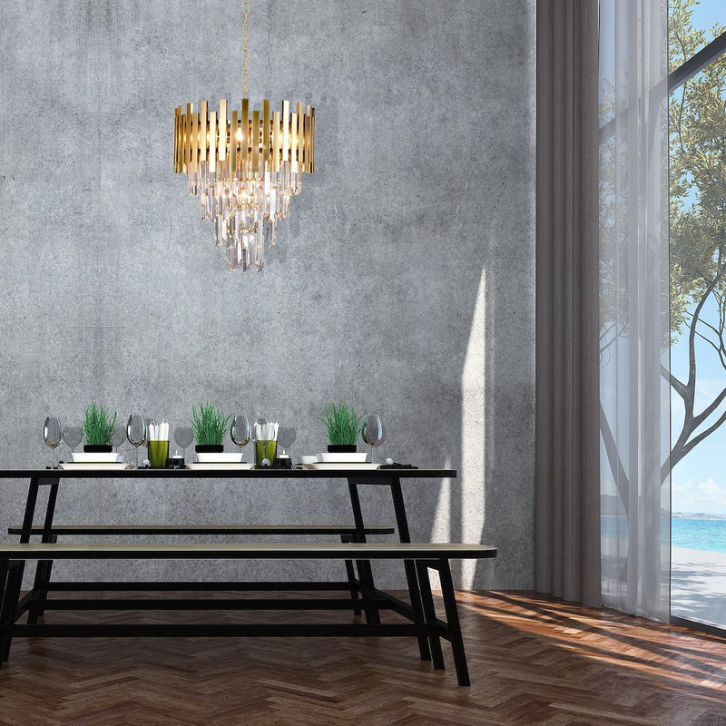 Milagro Aspen chandelier E14