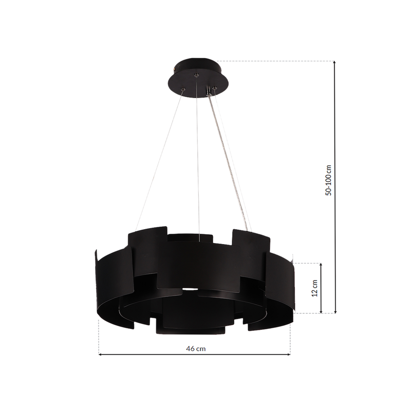 Milagro Soho / Torino pendant lamp LED D 46cm