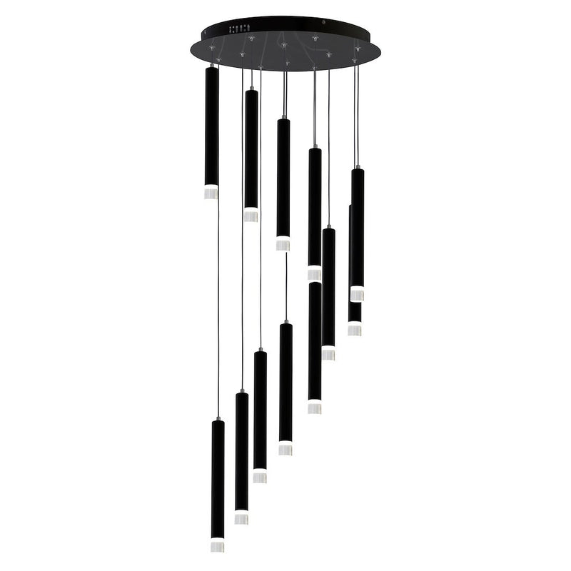 Milagro Carbon pendant lamp LED