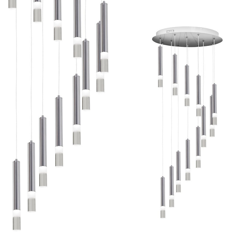 Milagro Ice pendant lamp LED