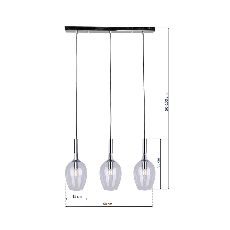 Milagro Tango pendant lamp E14
