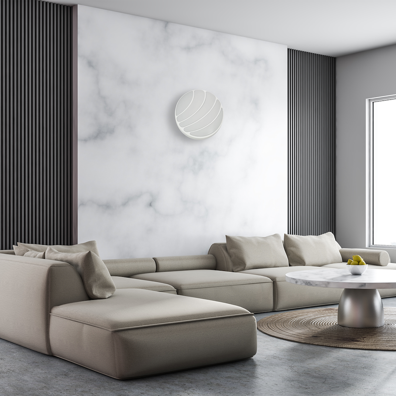 Milagro Plates flush mount ceiling lamp LED D 48cm