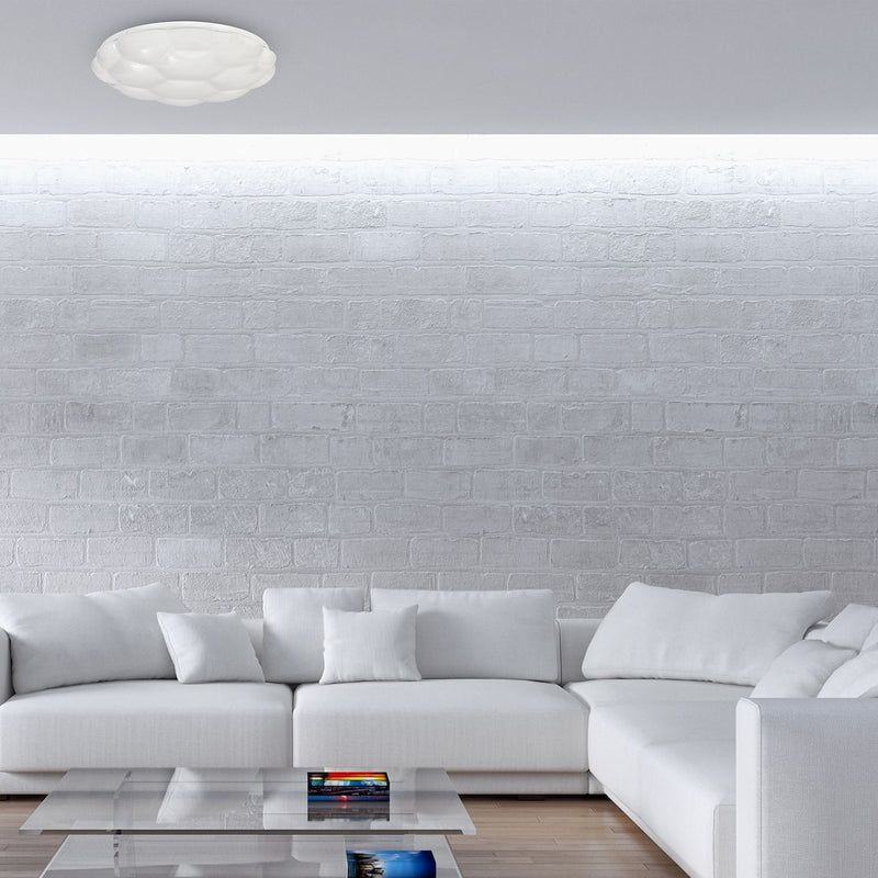 Milagro Plates flush mount ceiling lamp LED D 48cm