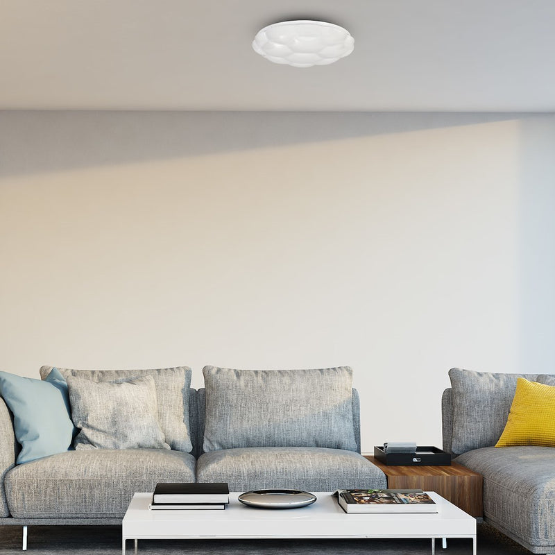 Milagro Plates flush mount ceiling lamp LED D 48cm