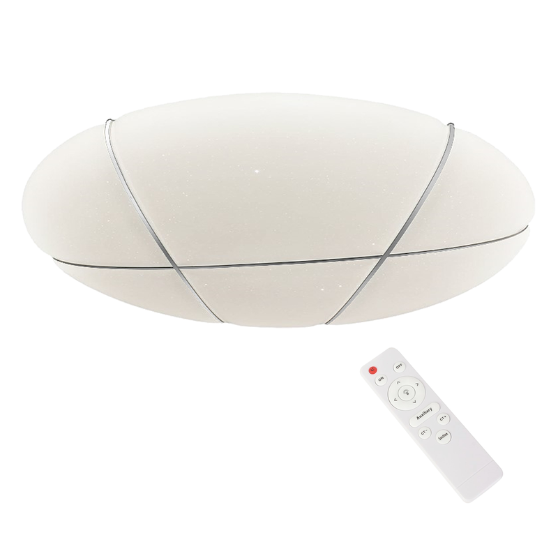 Milagro Plates flush mount ceiling lamp LED D 49cm