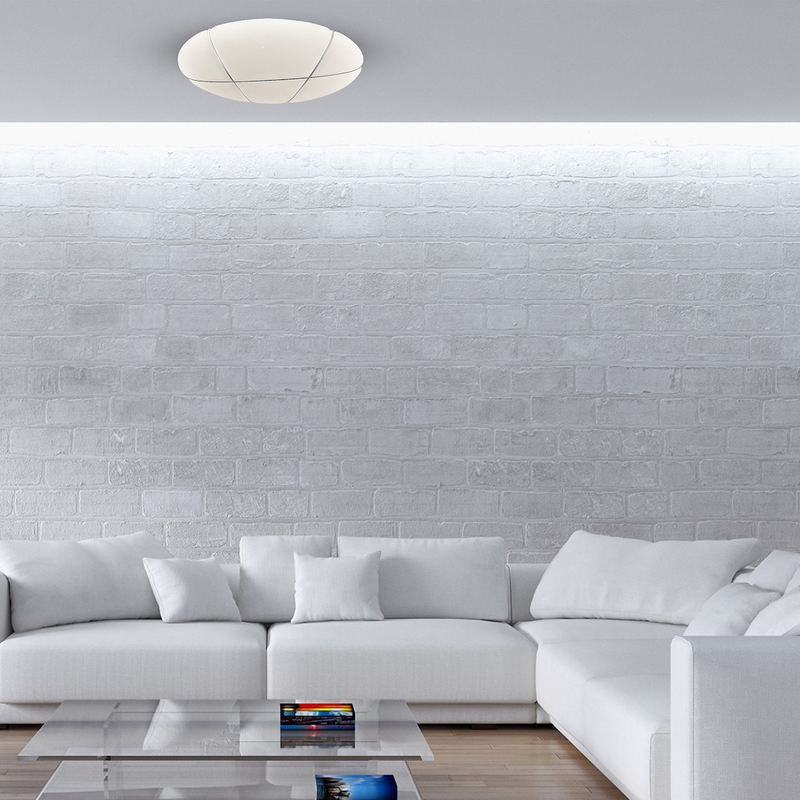 Milagro Plates flush mount ceiling lamp LED D 49cm