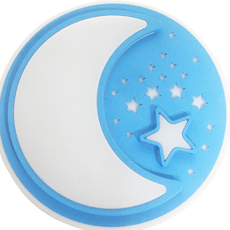 Milagro Plates flush mount ceiling lamp LED D 48cm