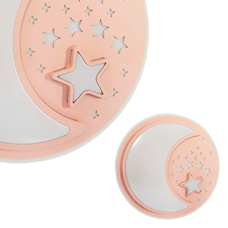 Milagro Plates flush mount ceiling lamp LED D 48cm