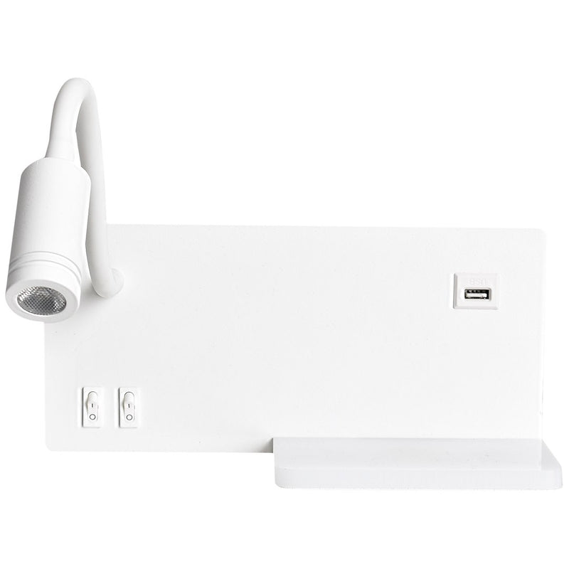 Milagro Shelf wall sconce lamp LED H 11cm