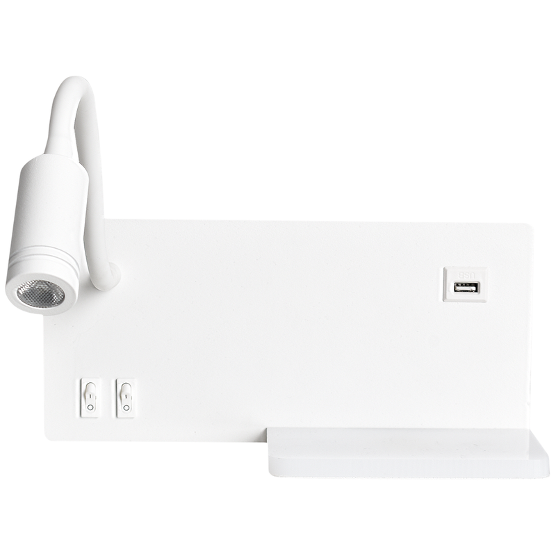 Milagro Shelf wall sconce lamp LED H 11cm