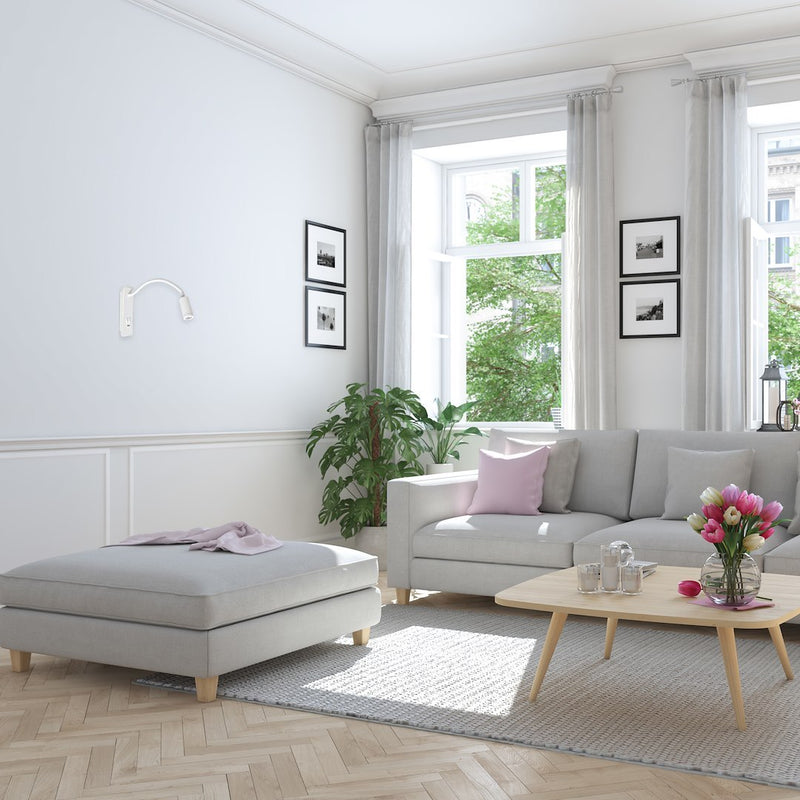 Milagro Base wall sconce lamp LED H 20cm