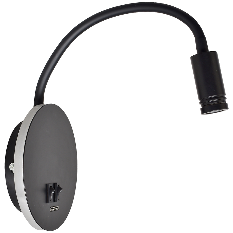 Milagro Base wall sconce lamp LED H 14cm