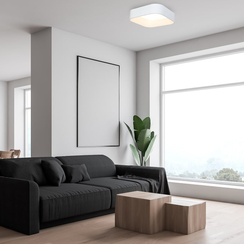 Milagro Astro flush mount ceiling lamp H 13cm