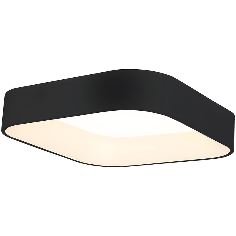 Milagro Astro flush mount ceiling lamp H 13cm