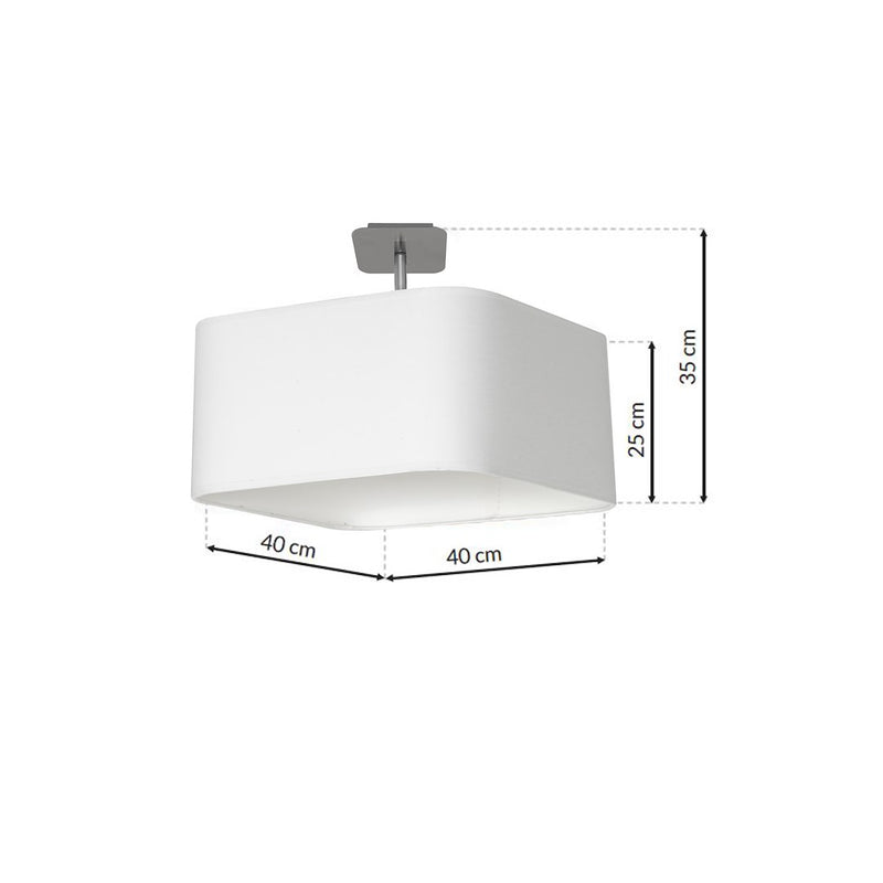 Milagro Napoli ceiling lamp E27 H 35cm