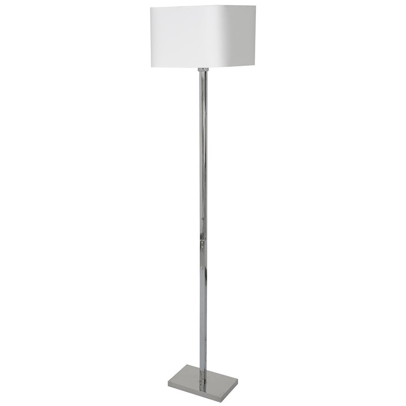 Milagro Napoli 1L floor lamp E27, white H 150cm