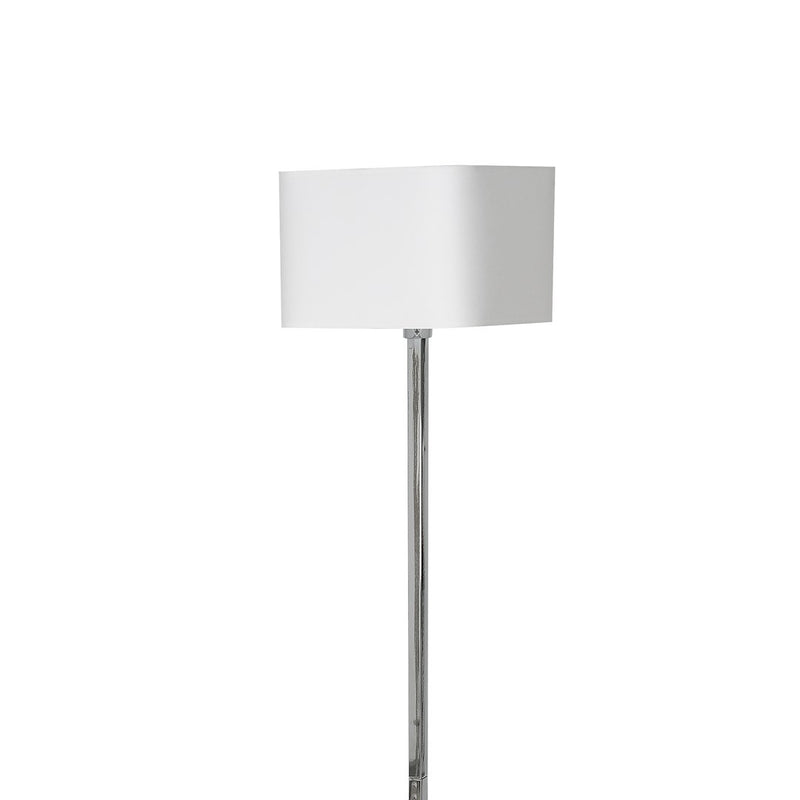 Milagro Napoli 1L floor lamp E27, white H 150cm