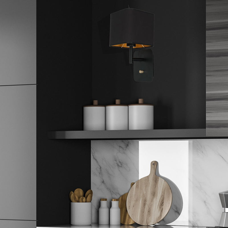 Milagro Napoli wall sconce lamp E27 H 32cm